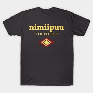 Nimiipuu (the people) (Nez Perce) T-Shirt